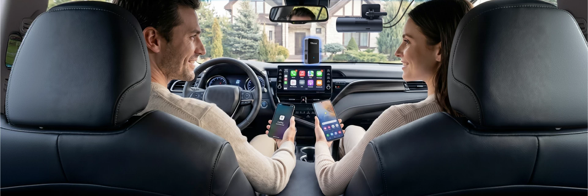 Live View on Car Screen