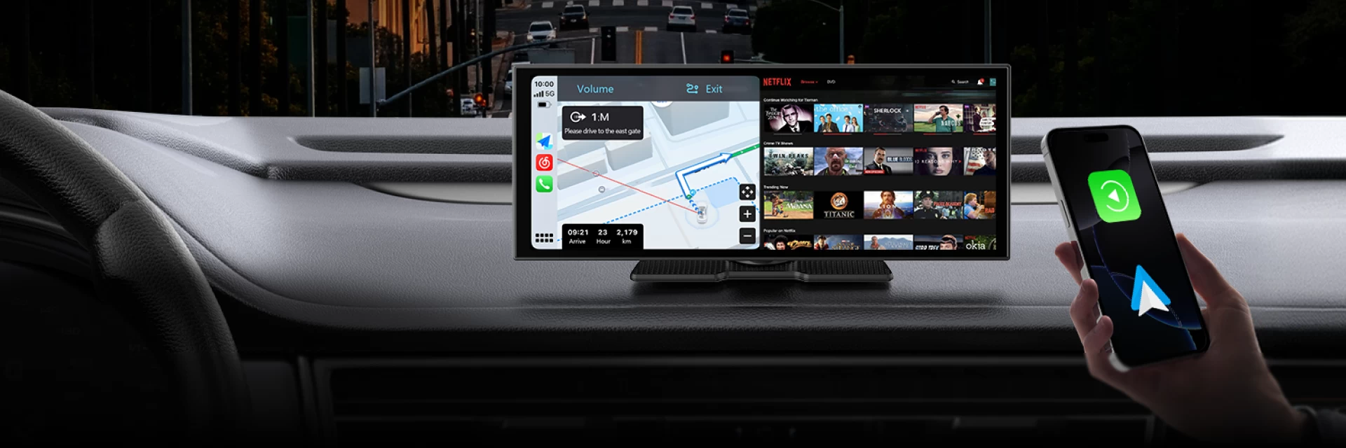Wireless CarPlay &amp; Android Auto