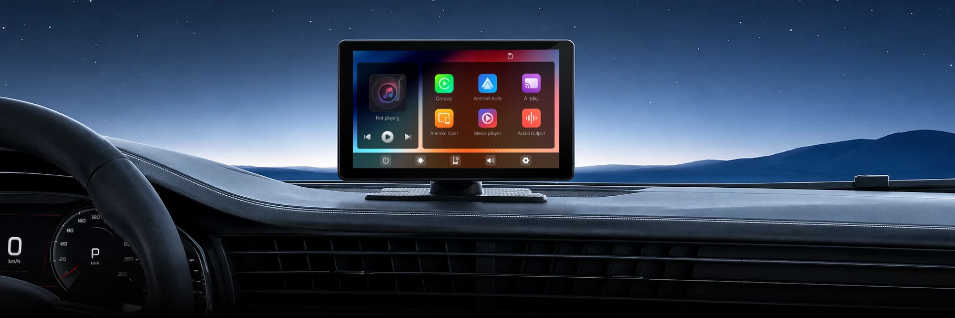 Portable In-Vehicle Display