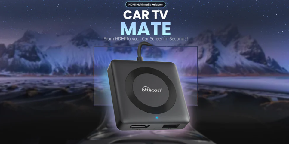 Car TV Mate Pro- HDMI Multimedia & Wireless CarPlay Adapter