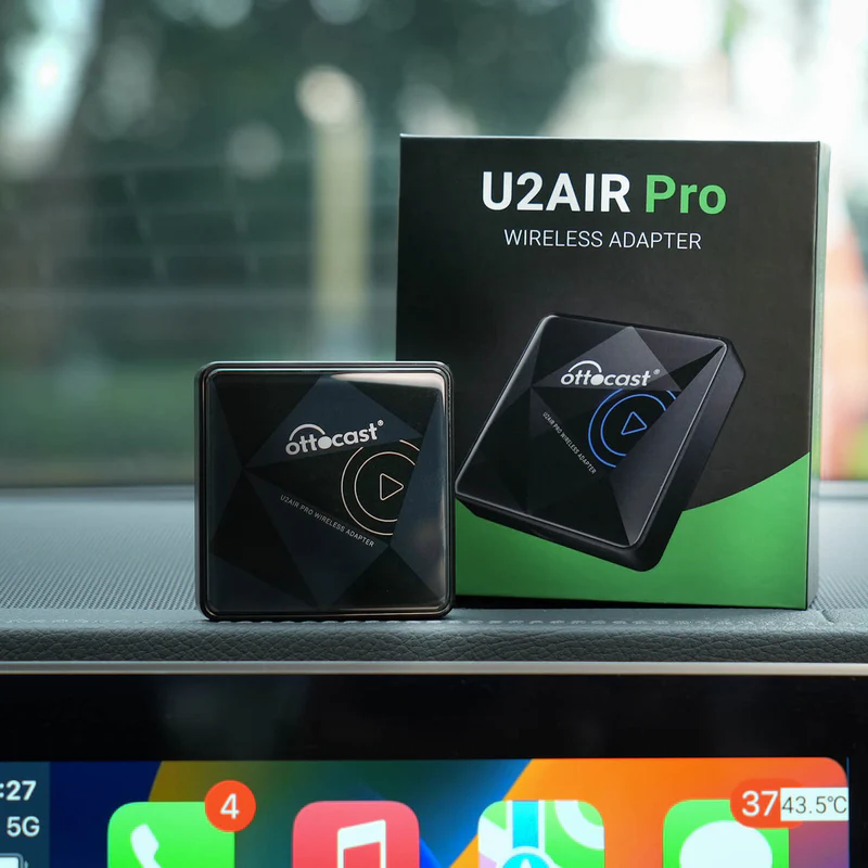 U2AIR Pro Wireless CarPlay Adapter in car