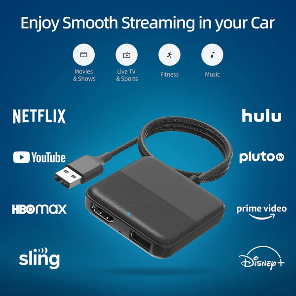 Enjoy Smooth Streaming in your car