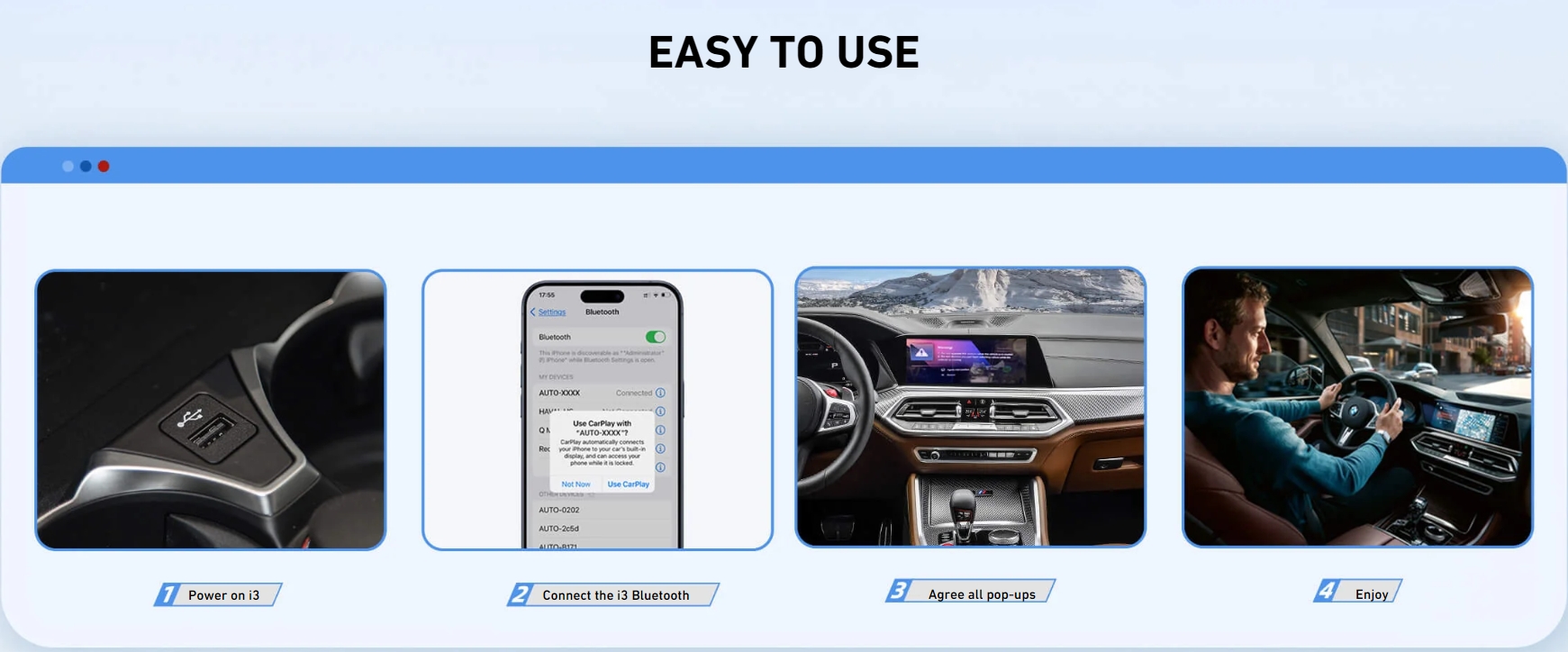 OttoAibox i3 BMW CarPlay AI Box It Works