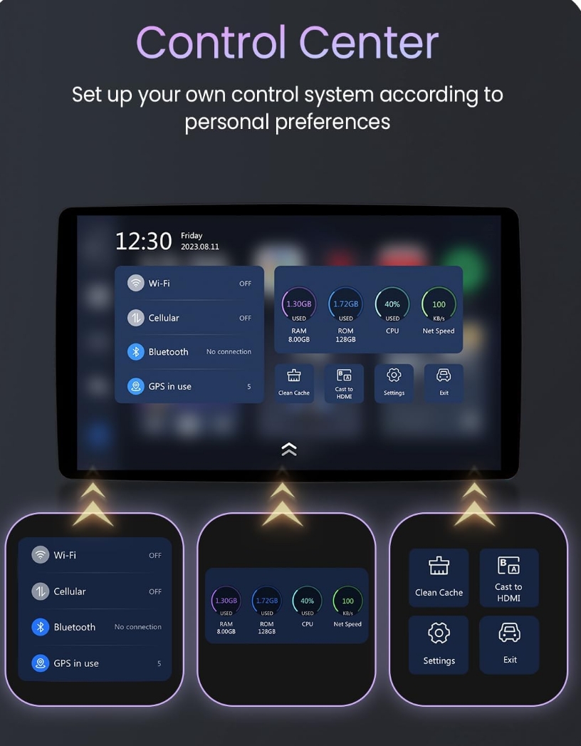 carplay-aibox-Control-Center