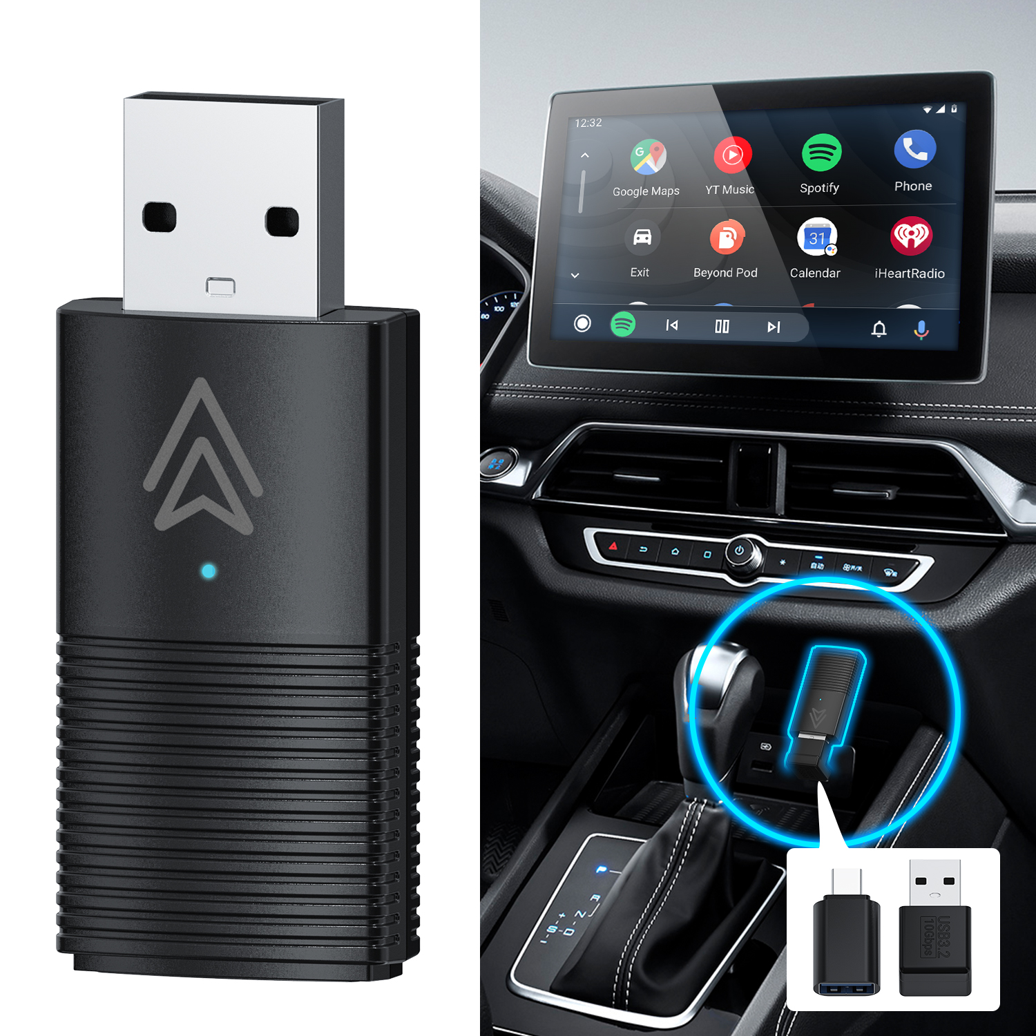 wireless android auto adapter