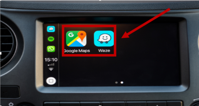 Google Maps and Waze