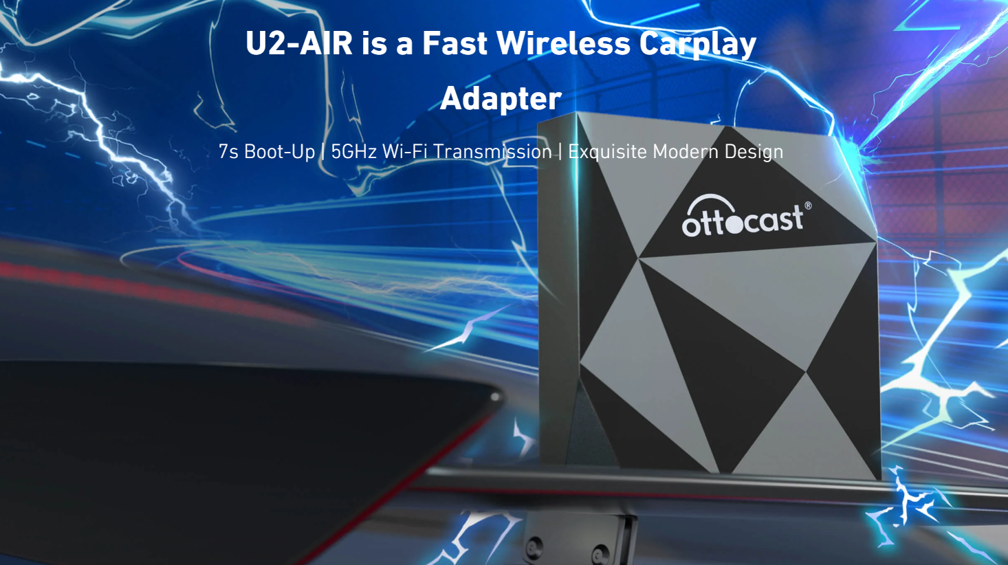 U2-AIR Ottocast Wireless CarPlay Adapter