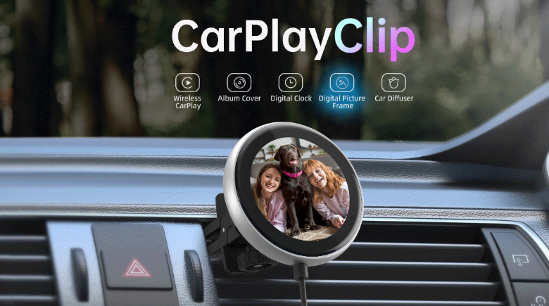 CarPlayClip Wireless CarPlay Adapter