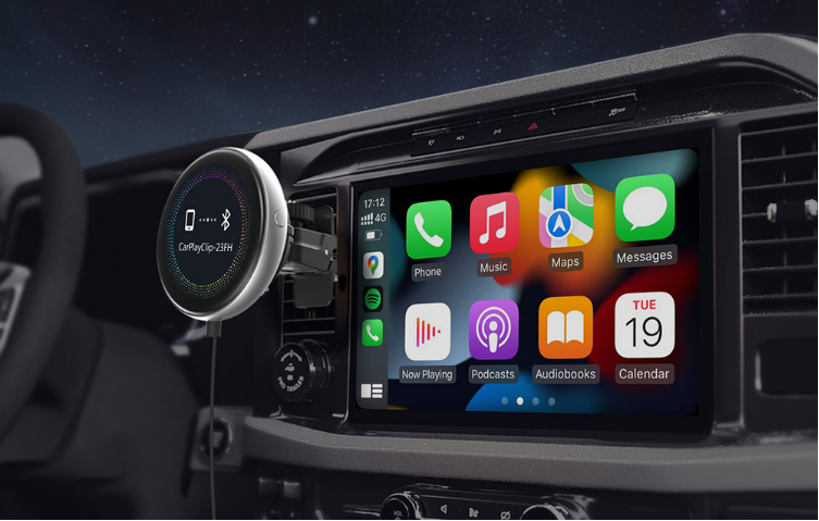 CarPlayClip Wireless CarPlay Adapter