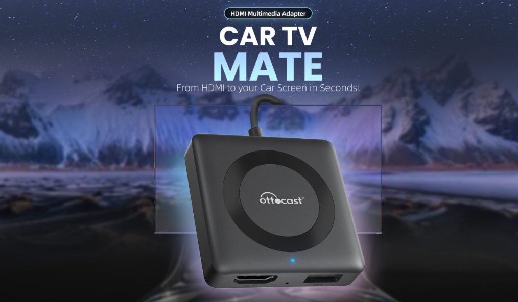 Car TV Mate Pro - HDMI Multimedia & Wireless CarPlay Adapter