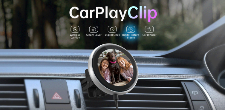 CarPlayClip Wireless CarPlay Adapter