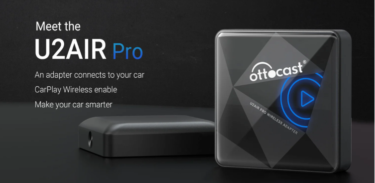 Ottocast U2AIR Pro Wireless CarPlay Adapter – Fast & Easy