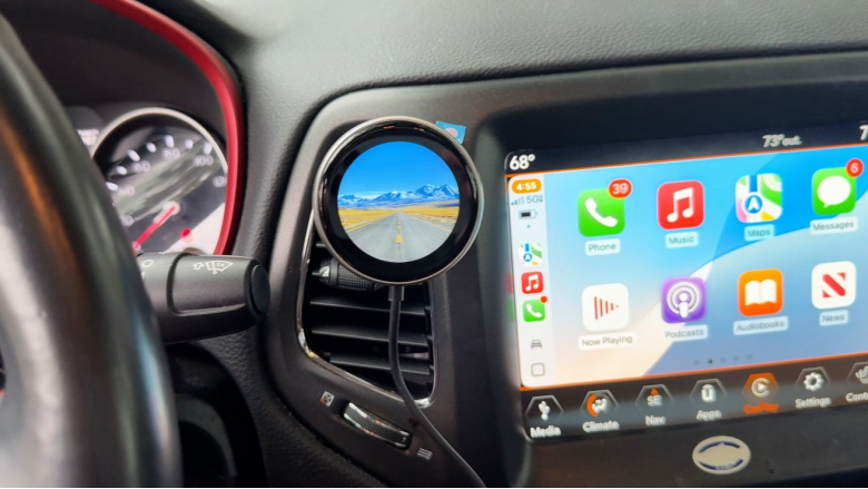 CarPlayClip Wireless CarPlay Adapter