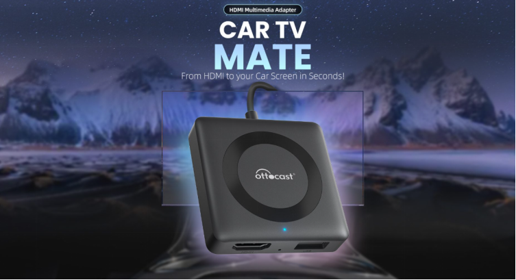 Car TV Mate Pro – HDMI Multimedia and Wireless CarPlay Adapter